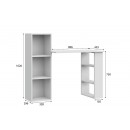 Стол компьютерный NN Мебель СТК 1 Белый